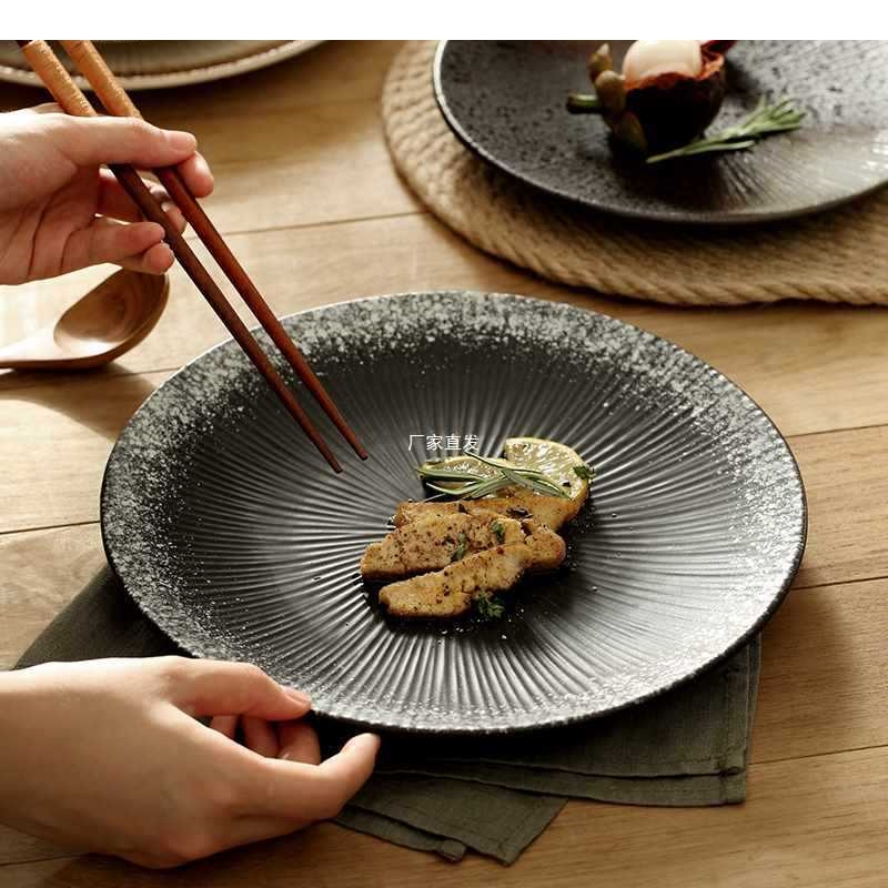 Home Cooking In Japanese - 일본 레트로 요리 도자기 스시 접시