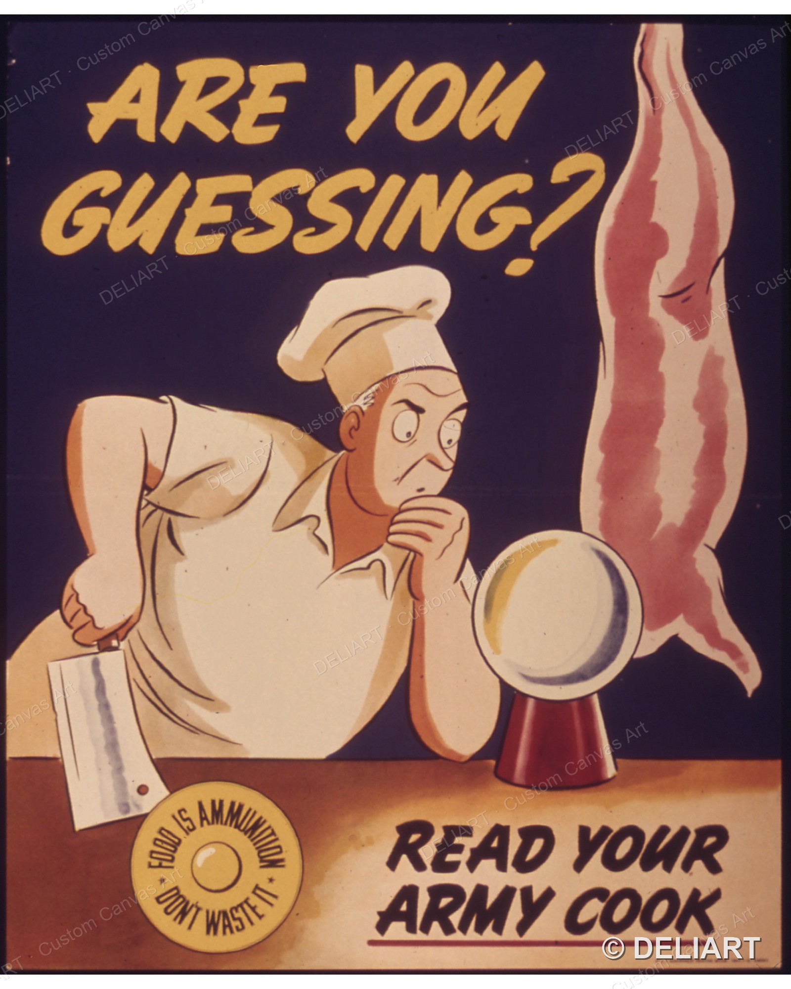 Home Cooking Reading - 당신도 추측하고 계시나요! 군대 요리사의 그림을