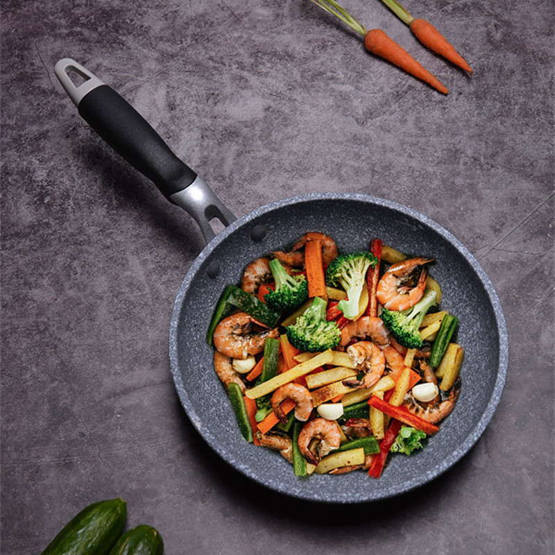 비 스틱 팬 내구성 스톤 프라이팬 팬 홈 스테이크 프라 - Home Cooking Cookbook 리뷰 및 가격