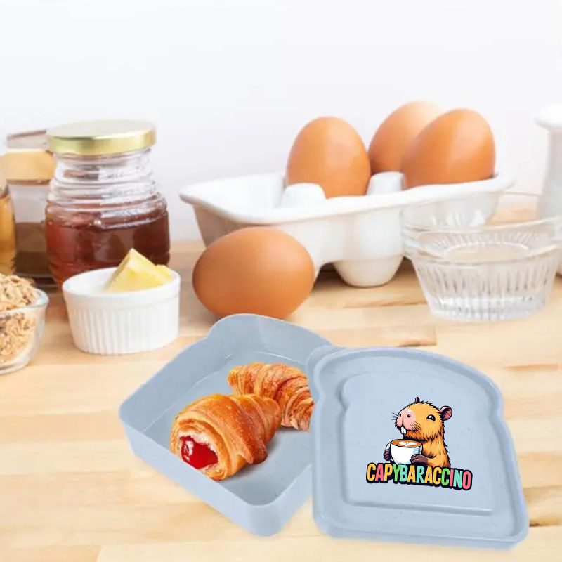 카피바라 샌드위치 음식 보관 케이스 컨테이너 샐러드 과 - Home Cooking Food 리뷰 및 가격
