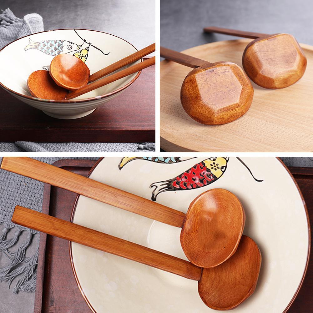 긴 손잡이 라멘 나무 숟가락, 일본 주방 요리 기구,  - Home Cooking In Japanese 리뷰 및 가격