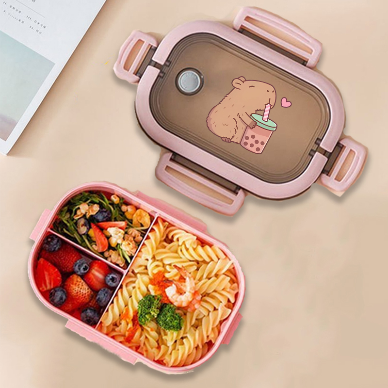 Capybara 도시락 상자 애니메이션 동물 인쇄 식품 - Home Cooking Food 리뷰 및 가격