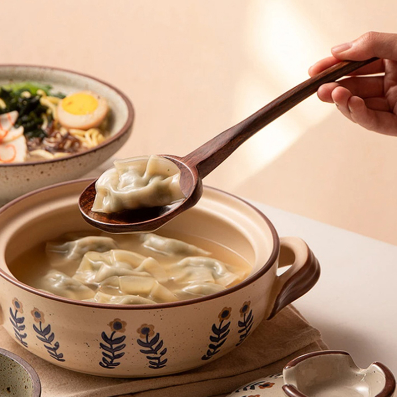 긴 손잡이 라면 나무 숟가락 일본식 주방 조리기구 식기 - Home Cooking In Japanese 리뷰 및 가격