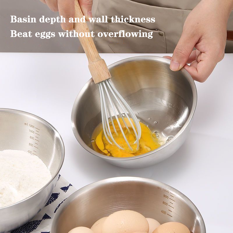 1PC 스테인레스 스틸 그릇 세트(요리, 베이킹, 식품 - Home Cooking Cookbook 리뷰 및 가격